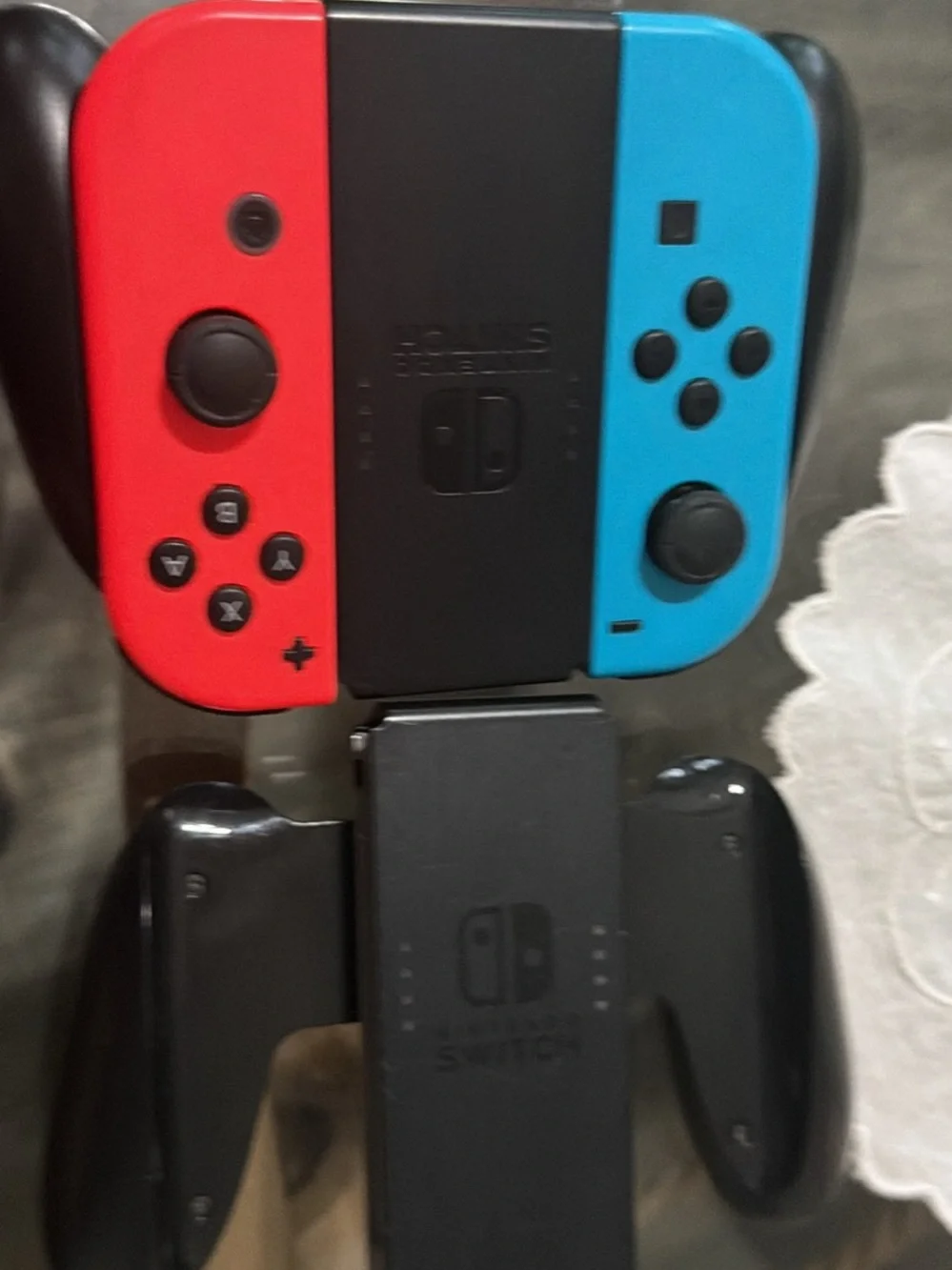 Nintendo Black Joy‑Con Controller Grip